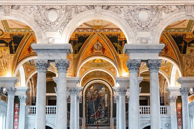 Small Guided Tour Inside the Capitol and Library of Congress - Stop 2: Library of Congress Beauty, Gutenberg Links, and Real Aha Moments