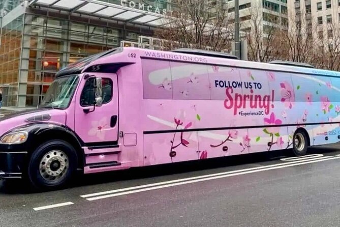 The DC Cherry Blossom Bus Tour with Tidal Basin Guided Walk - Tidal Basin guided walk: where peak bloom becomes a mission