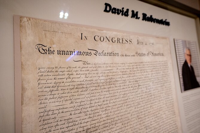 VIP National Archives Skip-The-Line Guided Tour 6 ppl Max - Magna Carta, murals, and the details guides point out
