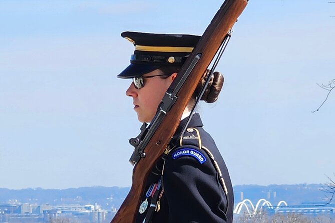 Visit Arlington National Cemetery with one of DC's best guides! - Military Women’s Memorial and the NPS museum time you can control