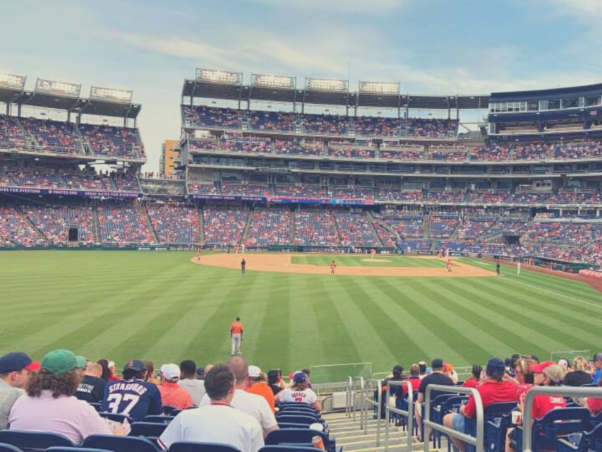 Washington D.C.: Washington Nationals Baseball Game Ticket - Nationals Park at Night: Capitol Views Meet America’s Pastime