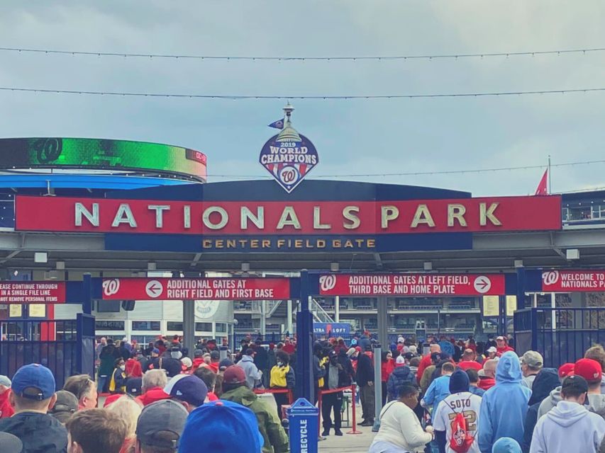 Washington D.C.: Washington Nationals Baseball Game Ticket - Concessions and Stadium Amenities: Budget for Food, Not the Ticket
