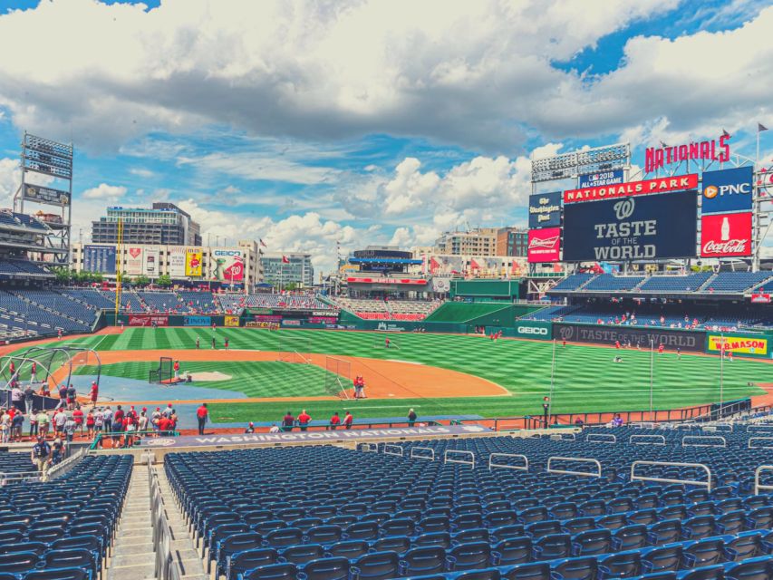 Washington D.C.: Washington Nationals Baseball Game Ticket - Assigned Seating Reality: Views Change by Seat Category