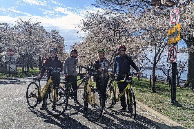 Washington DC Cherry Blossoms By Bike Tour - National Cherry Blossom Festival stop: US-Japan friendship, plus a timed break