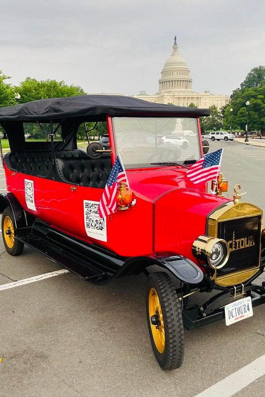 Washington, DC: Day & Night Electric Cart & Vintage Car Tour - Daytime highlights: Capitol Hill to the Mall with photo stops built in