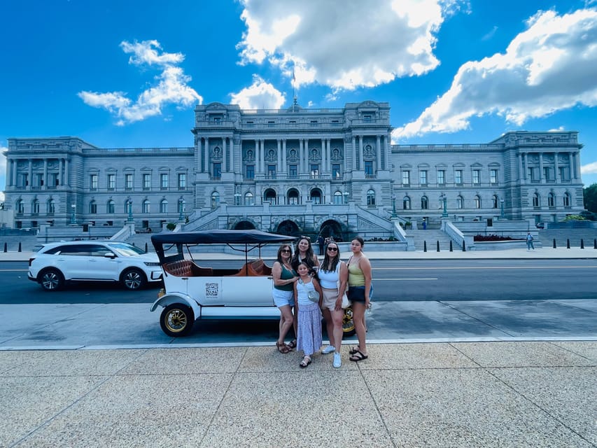 Washington, DC: Day & Night Electric Cart & Vintage Car Tour - How the guide storytelling changes what you see (and how they handle disruptions)