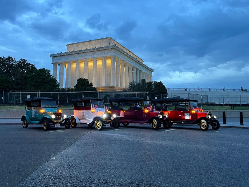 Washington, DC: Day & Night Electric Cart & Vintage Car Tour - Price and value: what $69 for 2 hours really buys you