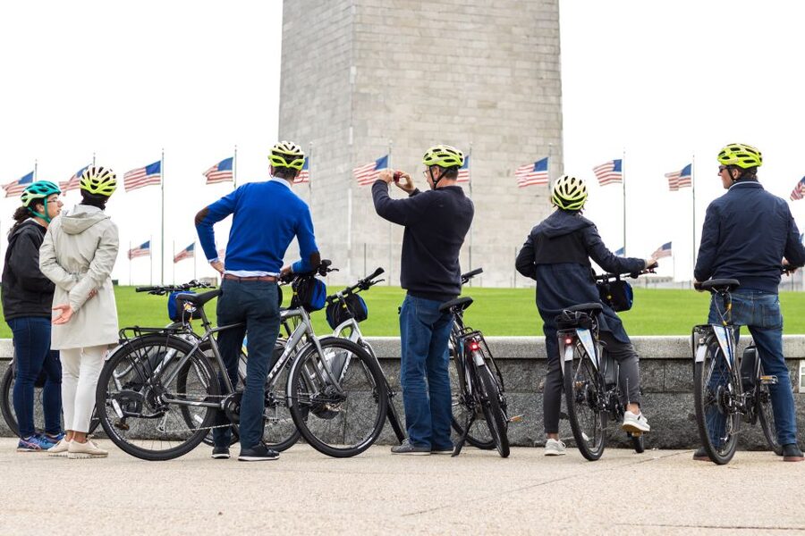 Washington DC: E-Bike Tour of the National Mall - Meeting at 801 D St NW and Getting Your Bike Game Plan