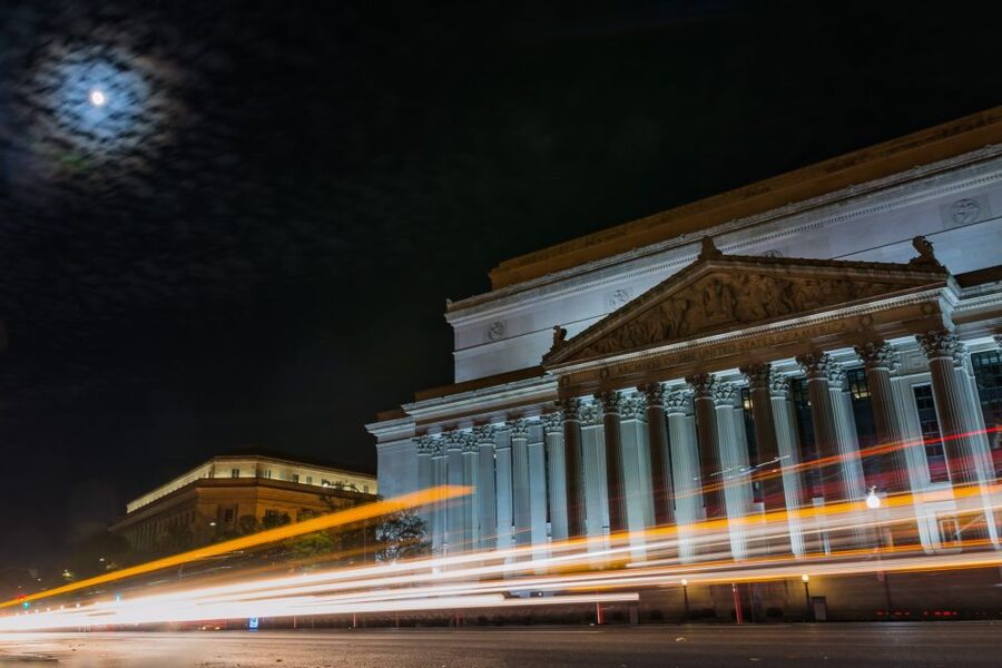 Washington, DC: Horror on the Hill Ghost Tour - The Capitol and Supreme Court as a horror set