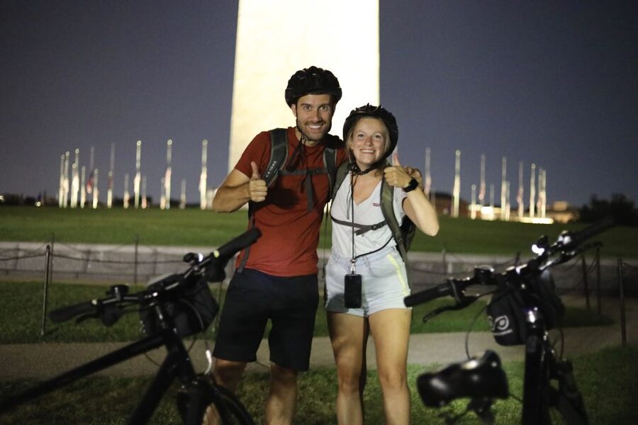 Washington DC: Monuments by Night Bike Tour - Spot-by-Spot: Jefferson, FDR, and MLK in the Evening Glow