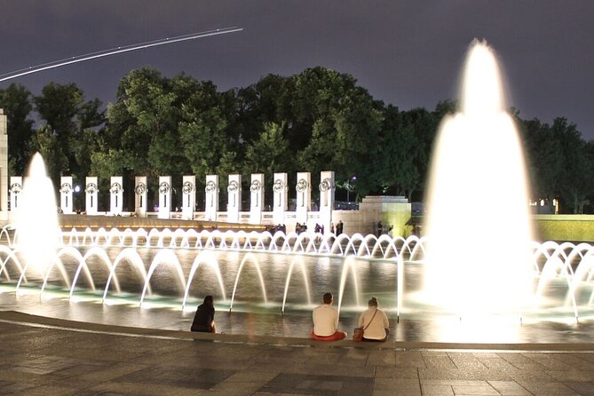 Washington DC Moonlight Tour by Electric Cart - National Law Enforcement Officers Memorial: The First Stop to Get Oriented