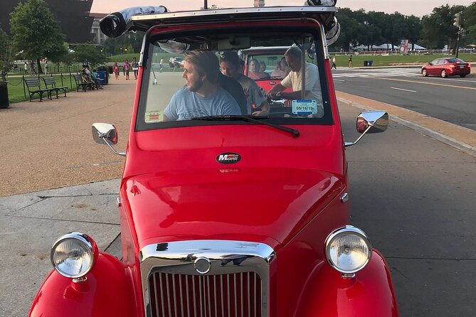 Washington DC Moonlight Tour by Electric Cart - Capitol Views and a Moving History Lesson