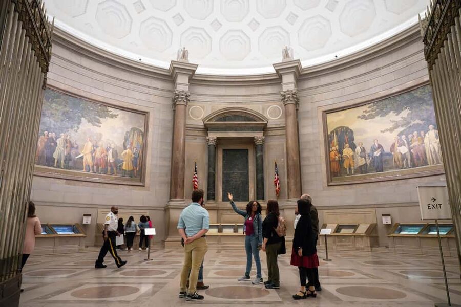 Washington DC: National Archives and US Capitol Guided Tour - Meeting at 701 Constitution Ave NW, and why arriving early matters