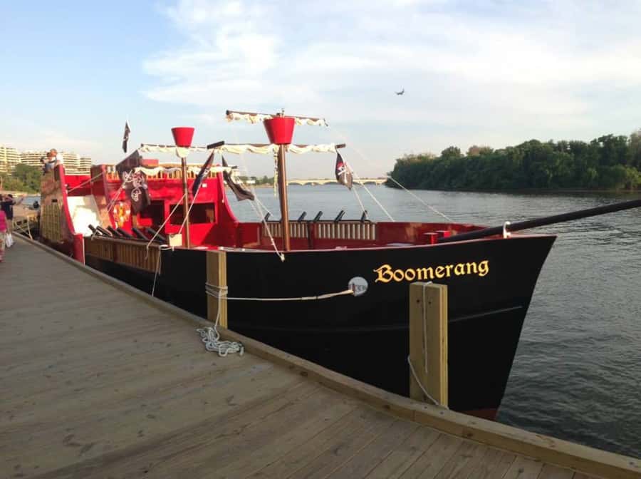 Washington DC: Pirate Ship Cruise with Open Bar - Sound System and Music: Where the Party Comes From