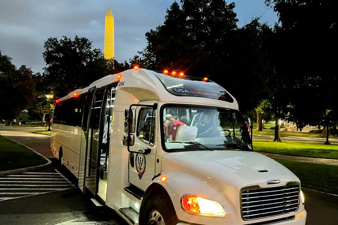 Washington DC Political Scandals and True Crime Night-Time Tour - A Night Tour That Turns DC Landmarks Into Case Files