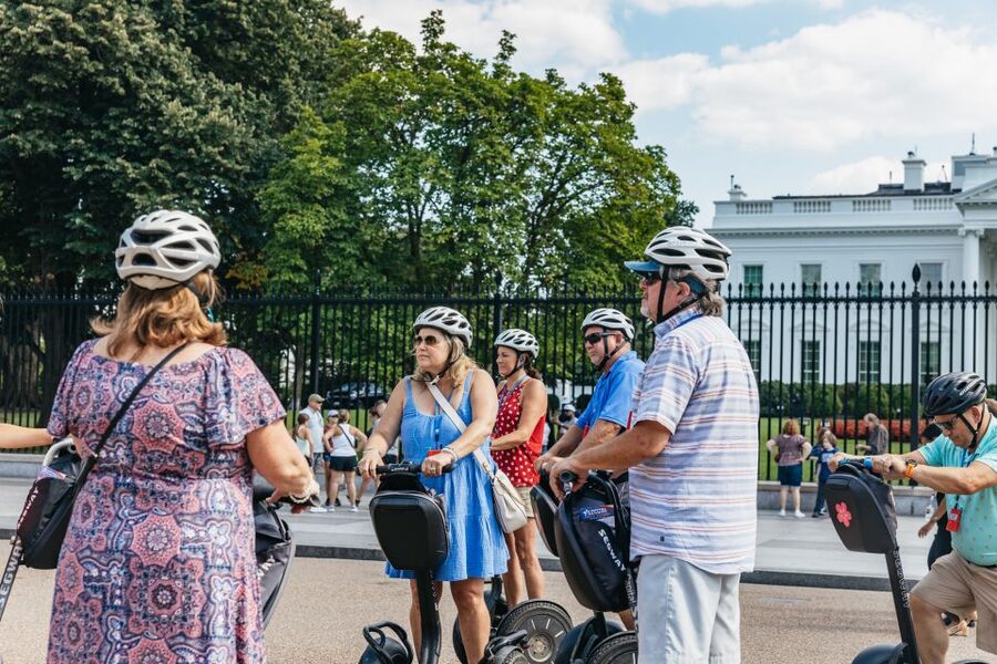 Washington DC: See the City Segway Tour - White House to Lincoln Memorial: the fast start and photo chances