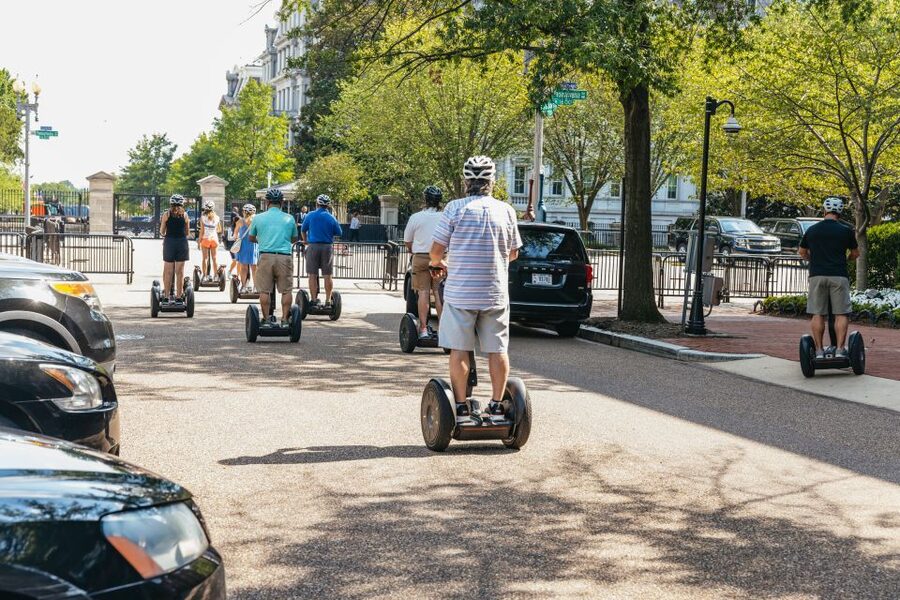 Washington DC: See the City Segway Tour - Meet on Connecticut Avenue and get your Segway fitted