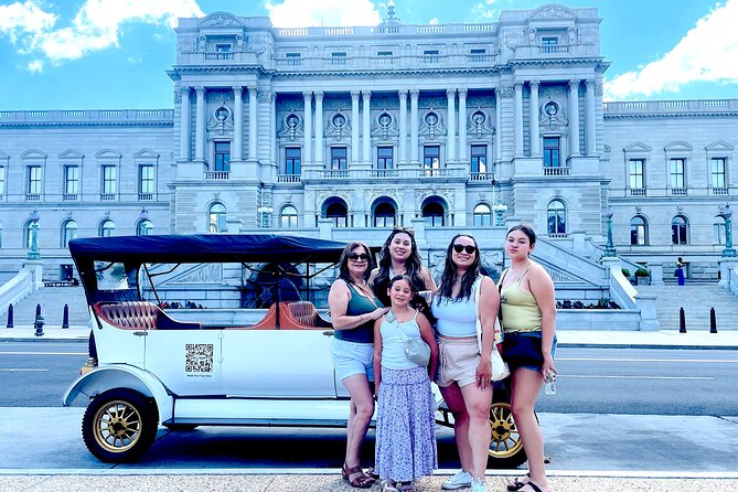 Washington DC Sightseeing Tour by Electric cart or Vintage Car - Lincoln Memorial and Jefferson Memorial: Quotes You Can Actually Read