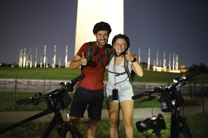 Washington DC Sites at Night Guided Bicycle Tour - Family-Friendly Night Riding for Real Life