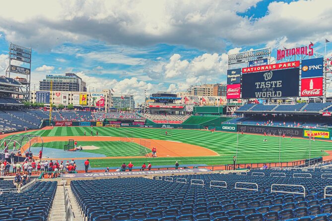 Washington Nationals Baseball Game Ticket at Nationals Park - Food inside the park: concessions are part of the plan