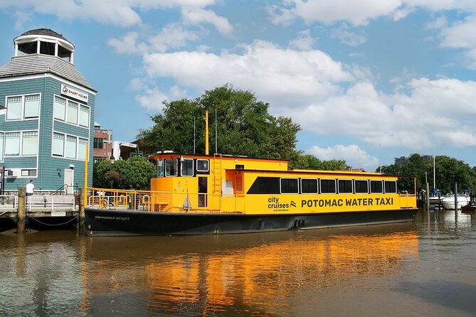 Water Taxi from Wharf or Old Town Alexandria - What About Narration and Onboard Info?